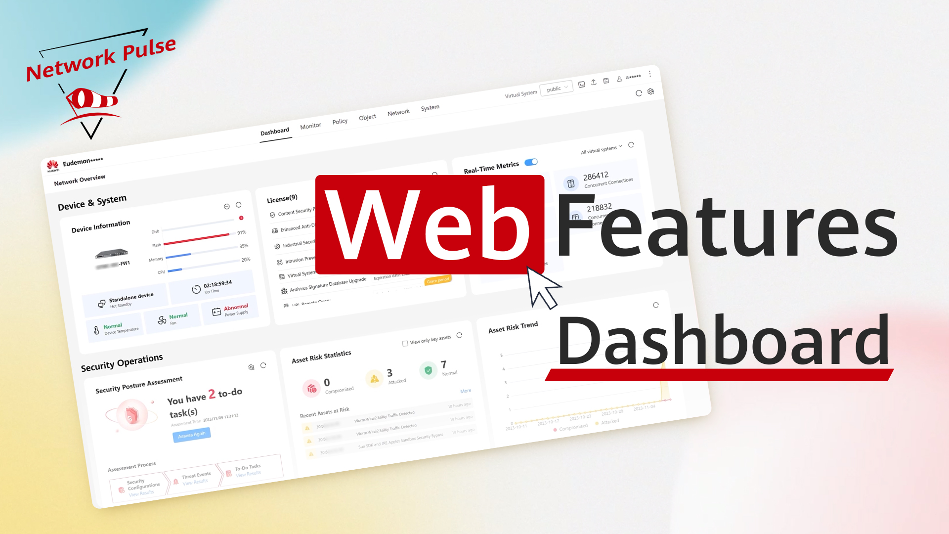 Next-Generation USG Web UI, Making Dashboards Smarter